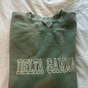 Delta Gamma Green Sweatshirt